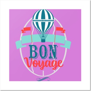 Bon voyage Posters and Art